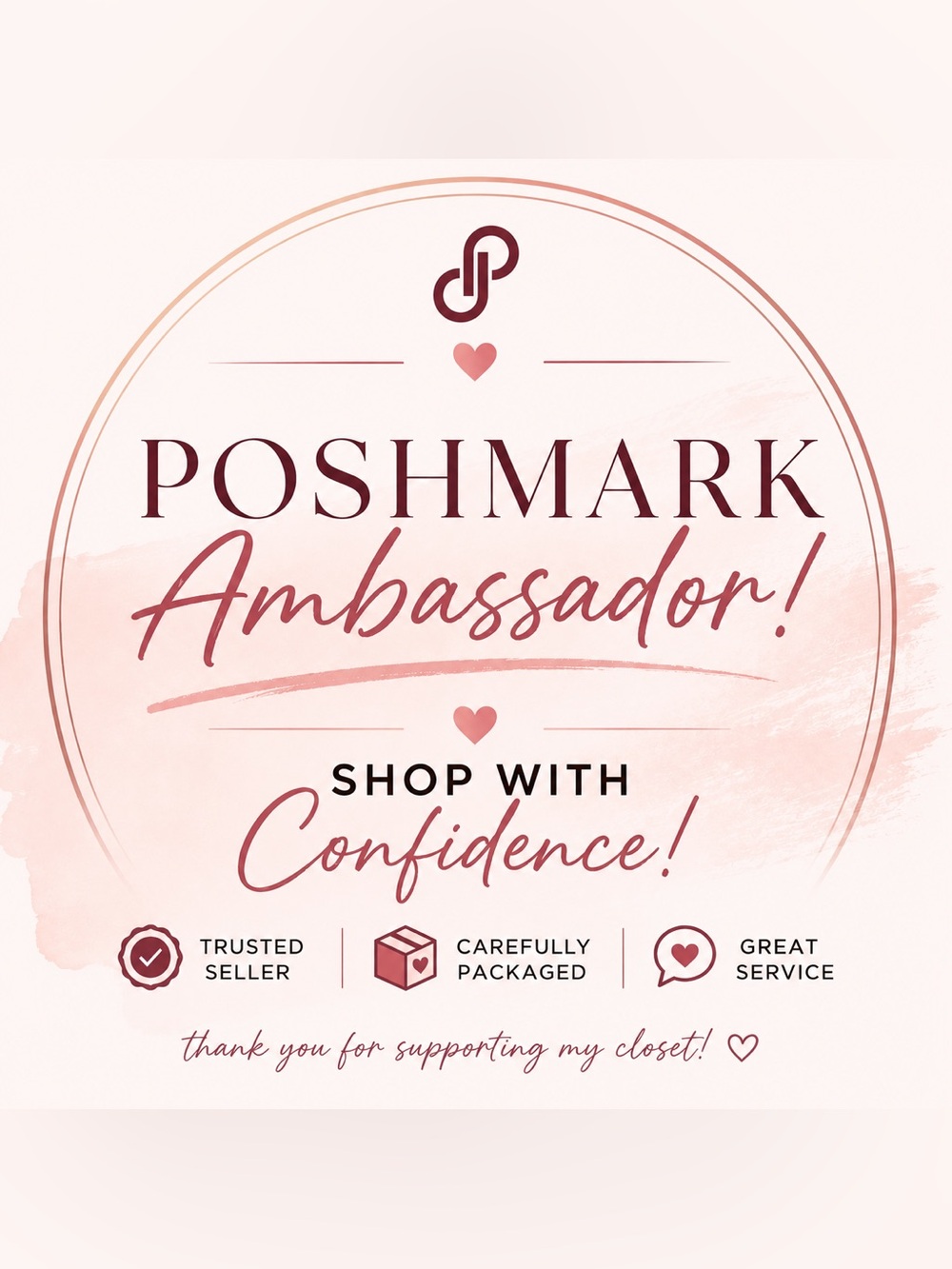 Shop with confidence. Also open to reasonable offers.